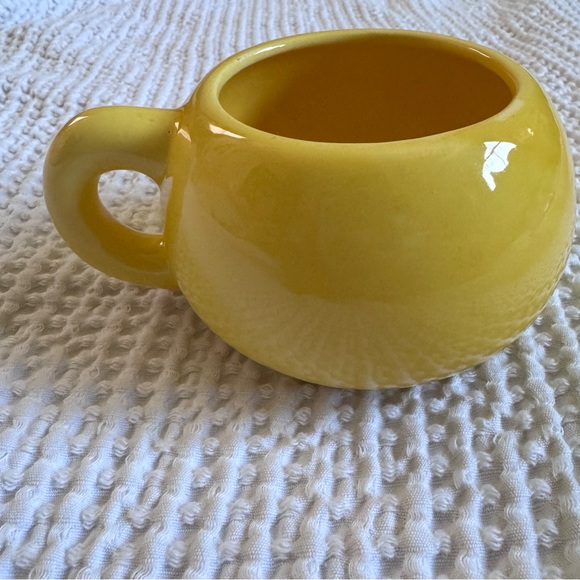 Vintage Smiley Face With Tongue Rare Space Yellow Mug - Picture 5 of 8